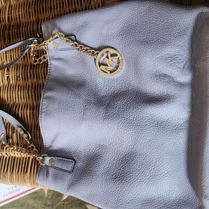 Michael Kors lavender shoulder bag